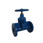 Gate Valve Soft Seated in Ductile Iron Oval Body Flanged PN 25 1