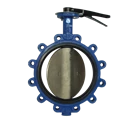 Rubber Seated Lug Type Butterfly Valve for Connection PN 10 / 16 – ANSI 150 1
