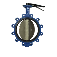 Rubber Seated Lug Type Butterfly Valve for Connection PN 10 / 16 – ANSI 150